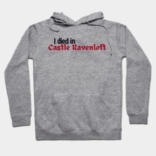 I died in Castle Ravenloft Hoodie